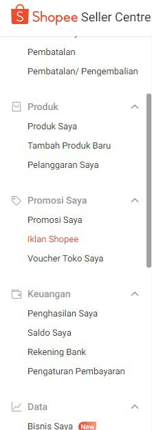 Cara Beriklan di Shopee