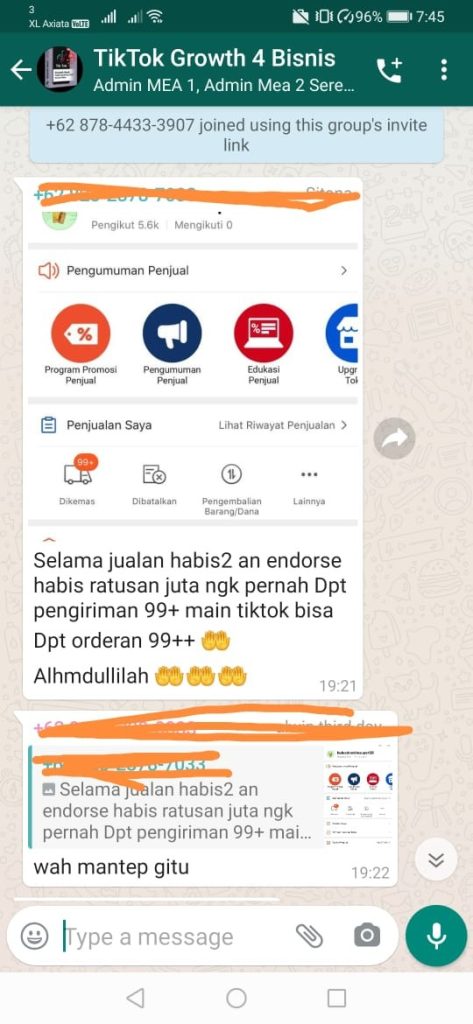 kelas tiktok shop
