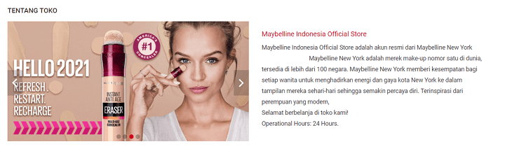 catatan toko di tokopedia