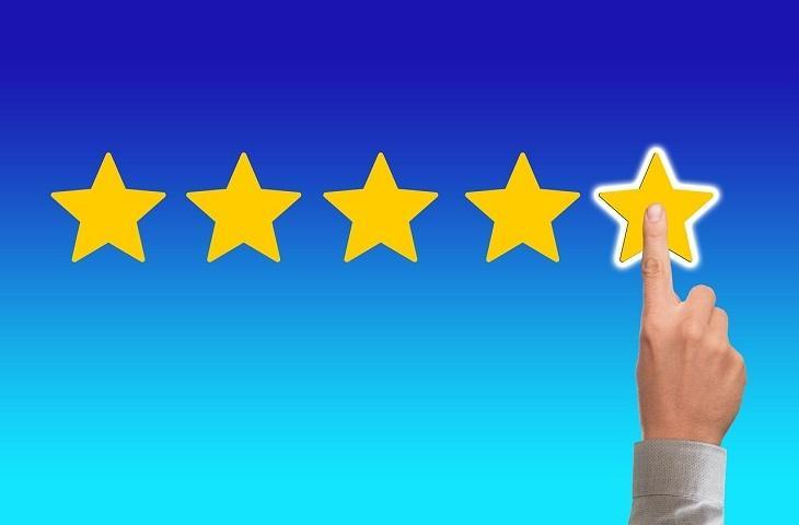 cara dapat review bagus