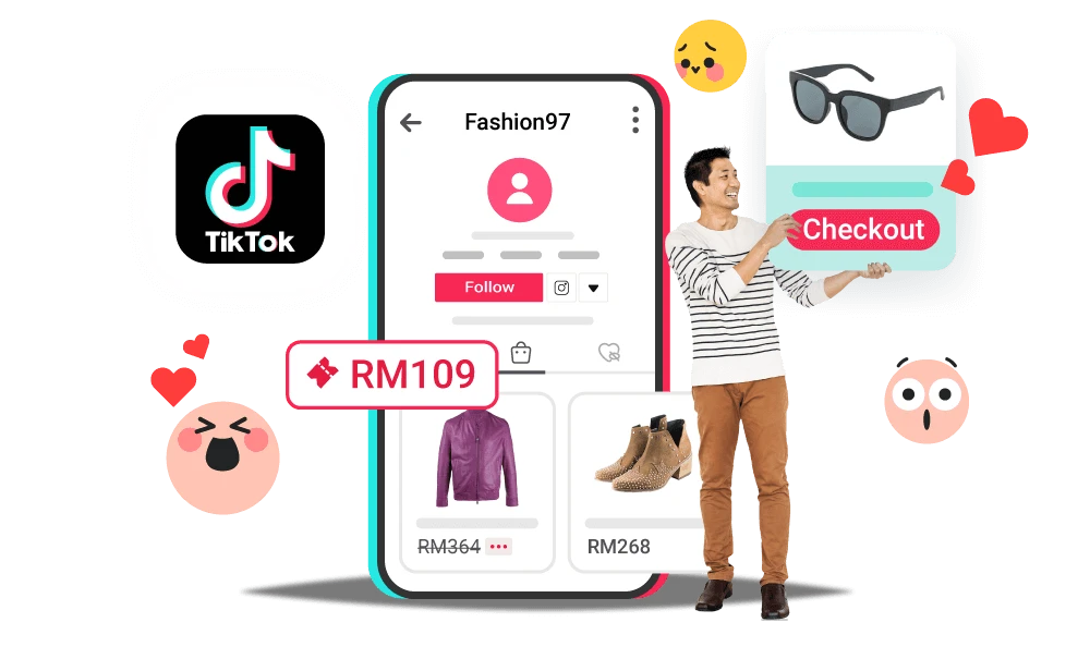 cara tampil di halaman satu TikTok Shop