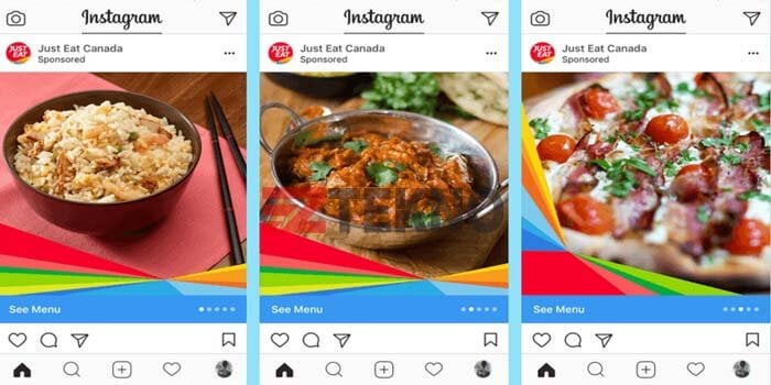 contoh instagram ads