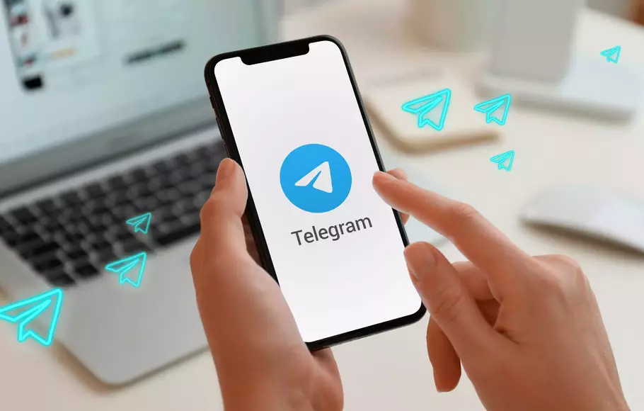 cara menyimpan video dari Telegram ke galeri