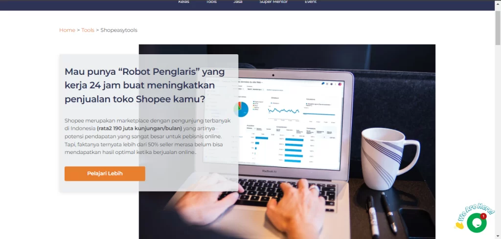landing page untuk konversi