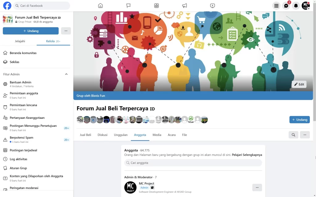cara menaikkan rating Marketplace Facebook