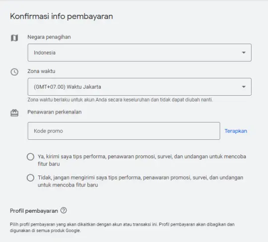 cara membuat iklan Google