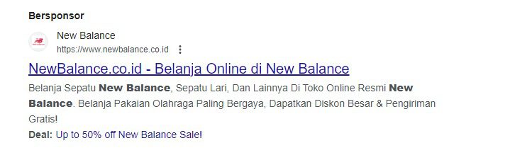 contoh digital advertising