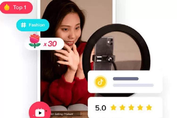 cara menaikan level live di TikTok