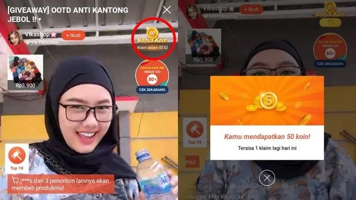 cara mendapatkan Koin Shopee gratis